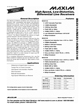 DataSheet MAX4145 pdf